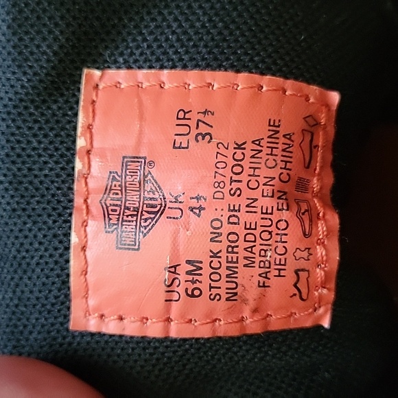 Harley Davidson riding boots - Picture 6 of 12